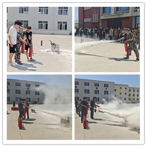 筑牢安全防线，共筑平安校园——菏泽市交通高级技工学校成功开展夏季校园消防演练活动插图5