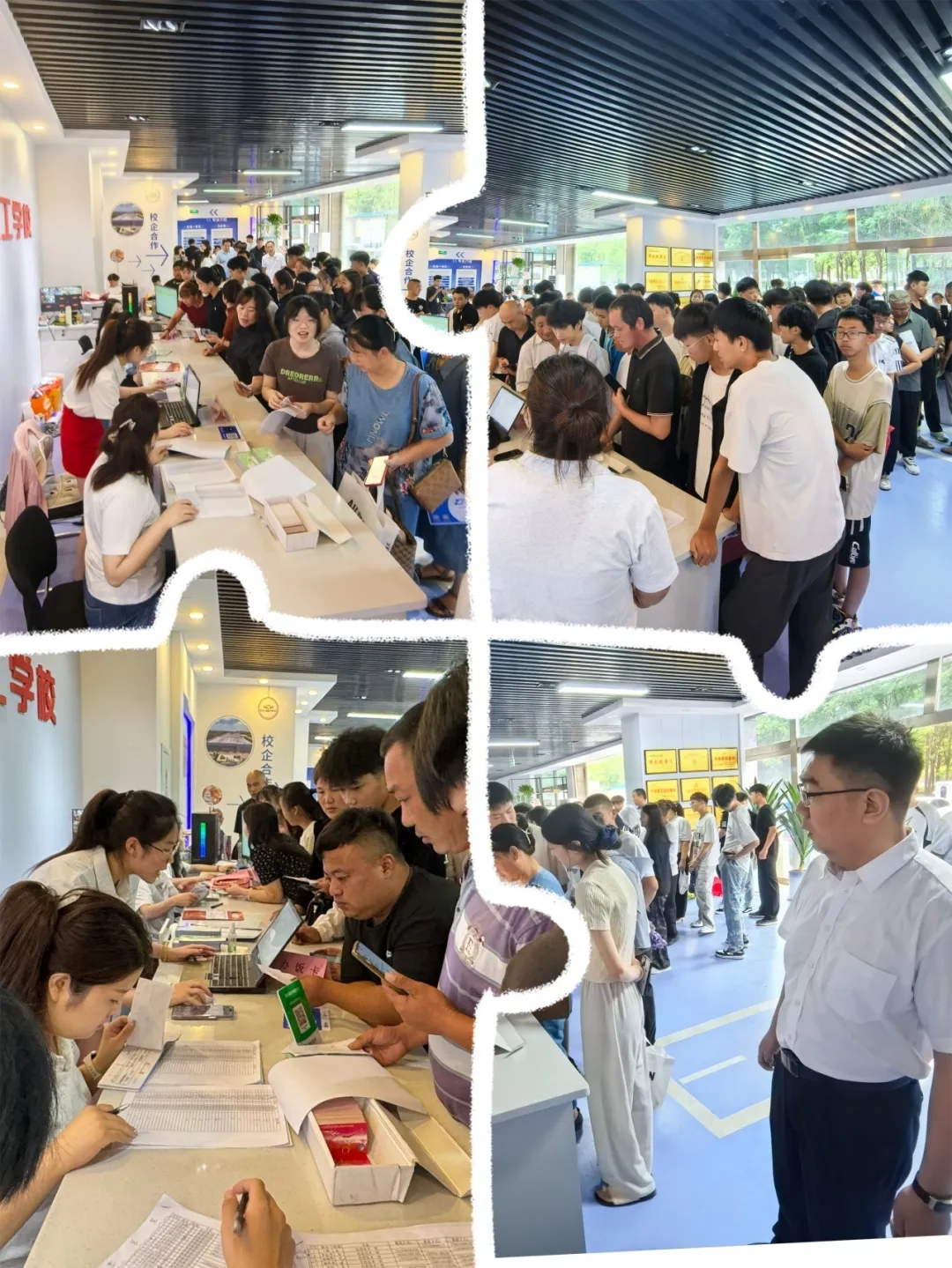 少年逐梦凌云志 开学奋发展新篇——菏泽市交通高级技工学校新生开始入校了！插图3