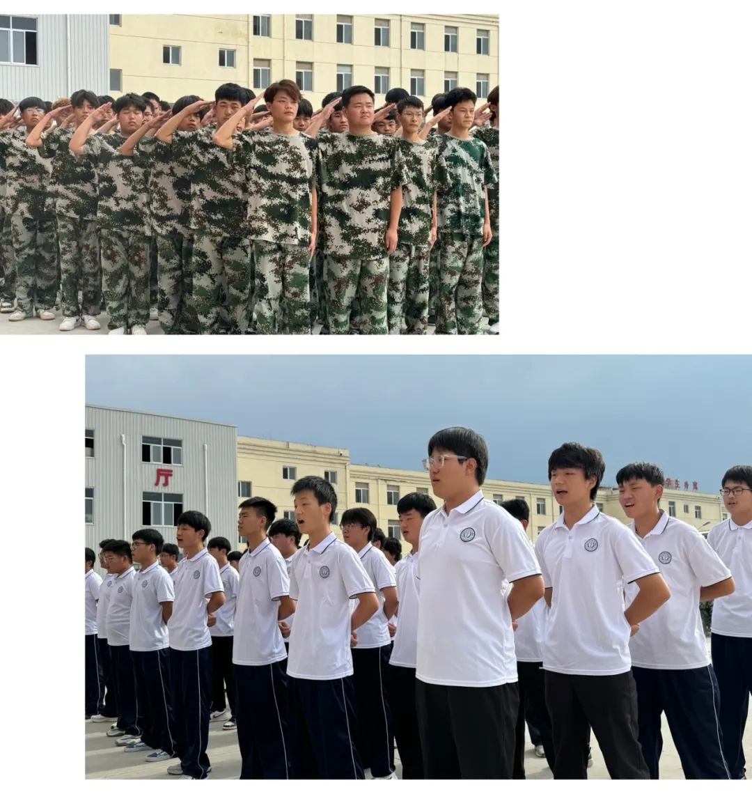 戎装展英姿 汇演铸青春——菏泽市交通高级技工学校2025年新生军训汇演圆满落幕插图3