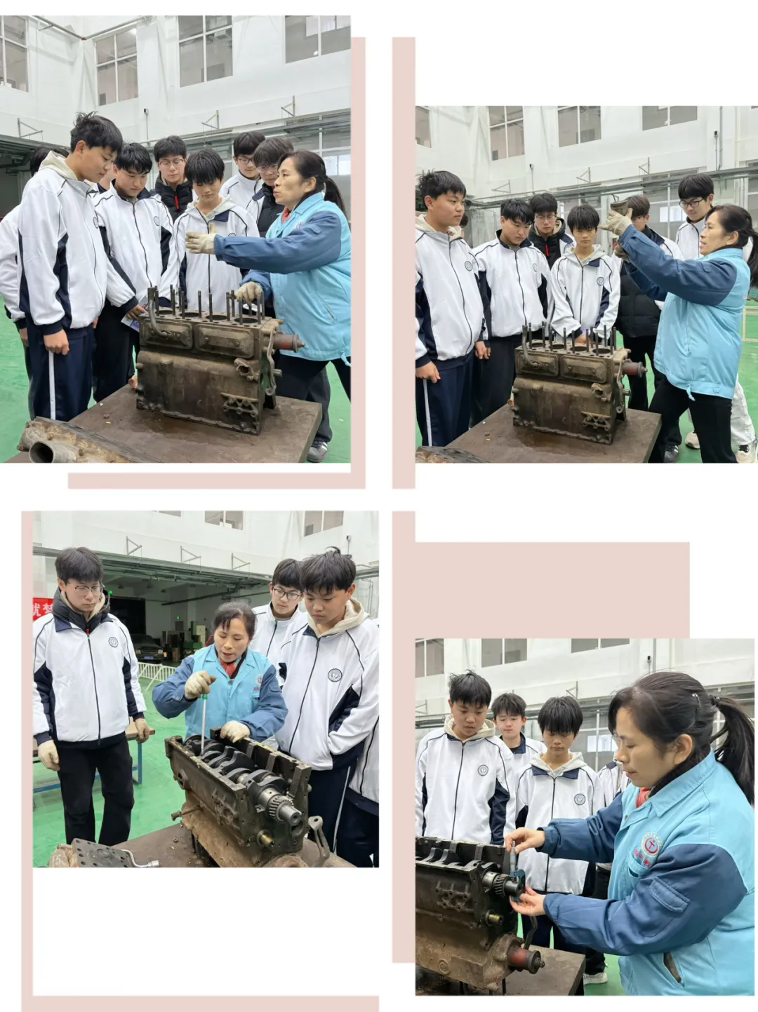 实训课从“理论”到“实操” 的蜕变——菏泽市交通高级技工学校课堂精彩瞬间（五）