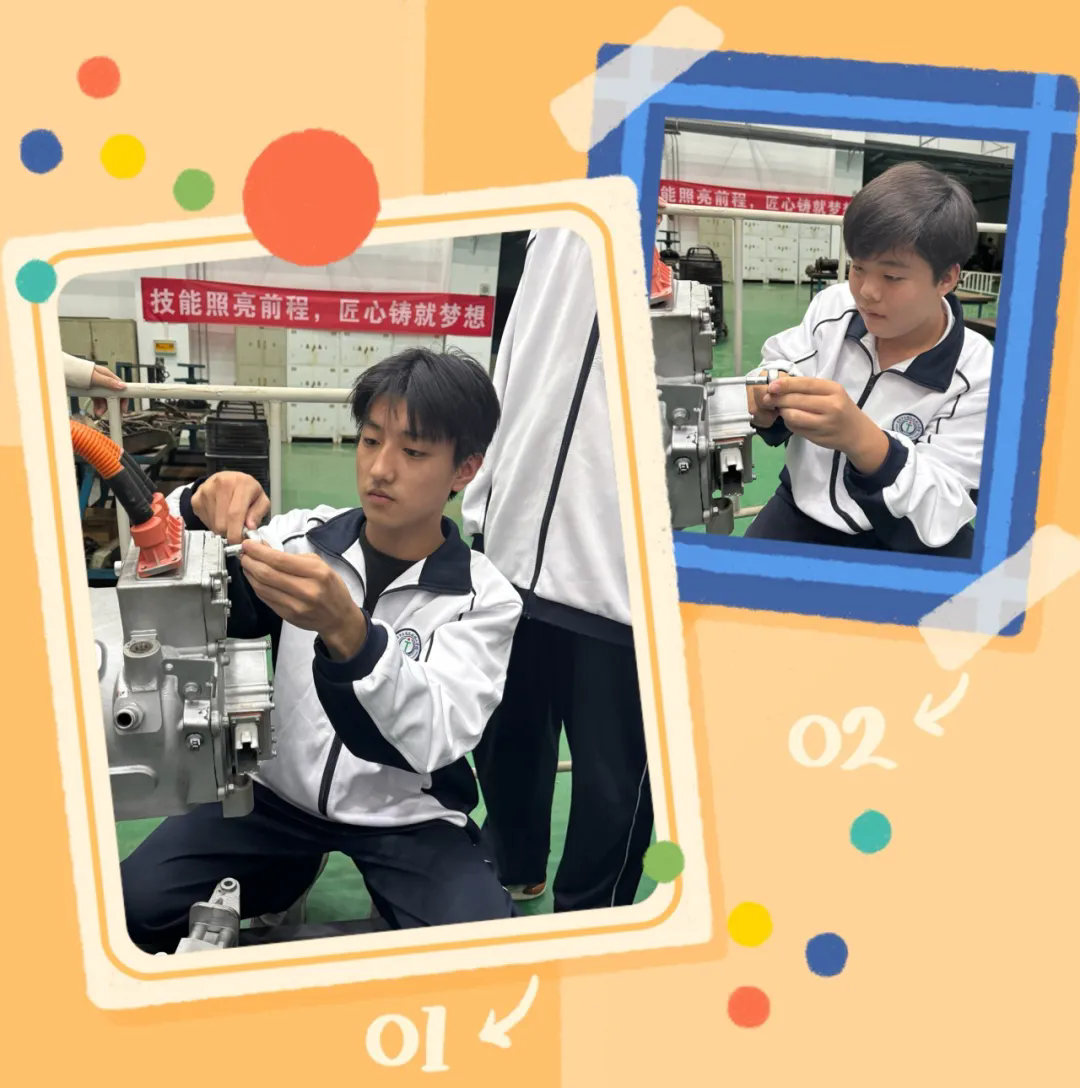技无止境 勇毅前行——菏泽市交通高级技工学校课堂精彩瞬间（一）插图2